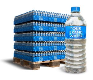 Custom Branded 16.9 oz Water Bottle Pallet- Add your Logo